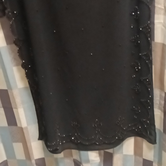 FINAL PRICE J. R. NITES BY CALIENDO 2-pc beaded scalloped blouse/maxi skirt 6 - Picture 16 of 16